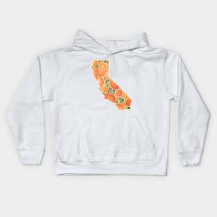 California oranges Kids Hoodie